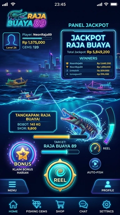 panen77 — layar beranda